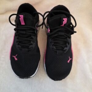 Puma Shoes Pacer Futur Splatter Neon 4.5 JR lace Up  Youth Girls Multicolor New